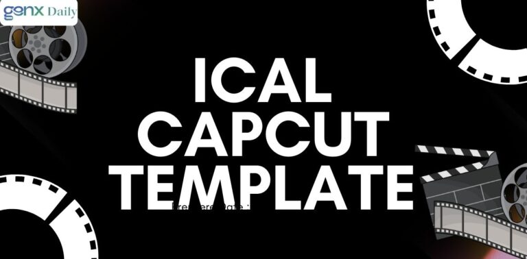 Ical capcut template